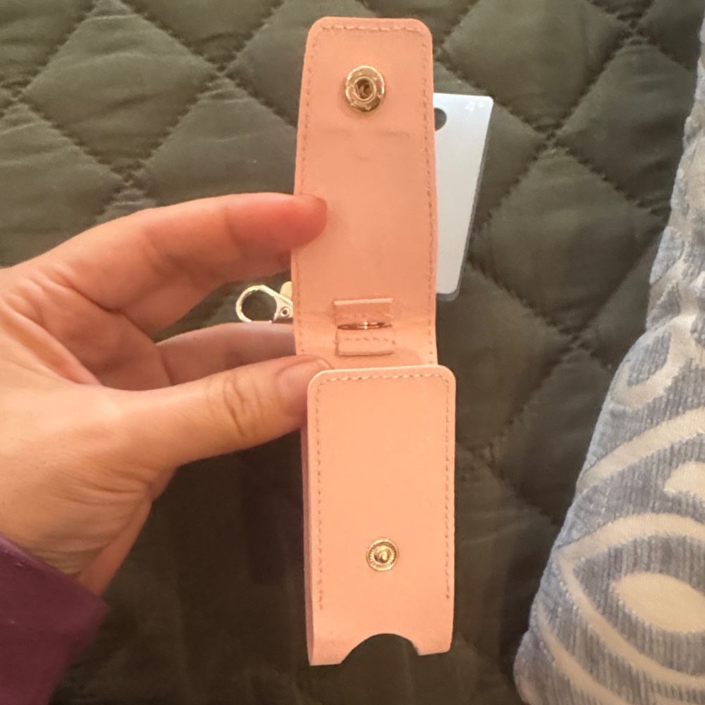Disney Pink Castle Keychain Sanitizer Holder - Picture 7 of 8